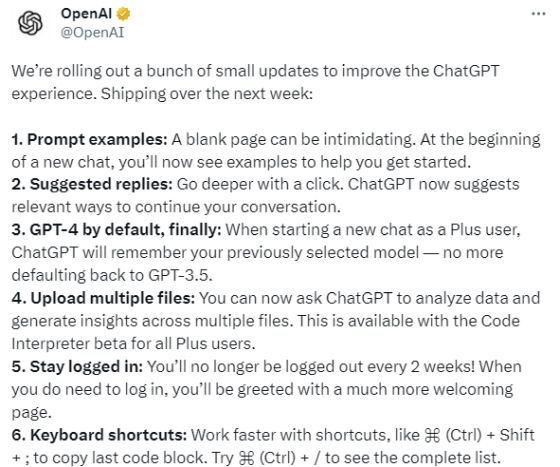 ChatGPT Twitter New Feature