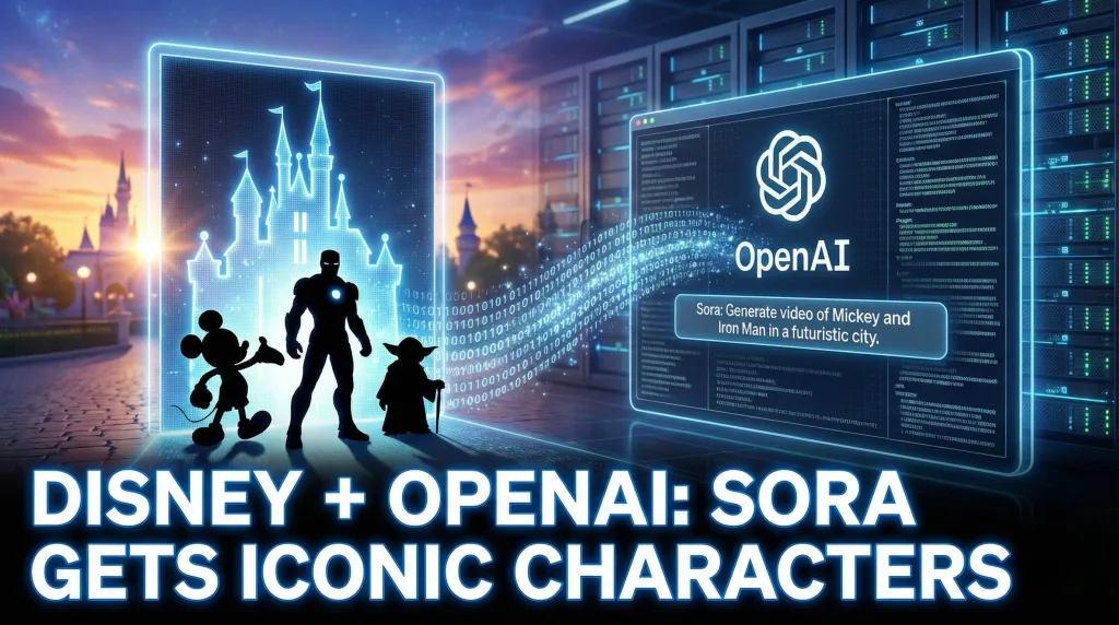 迪士尼 (Disney) 震撼佈局:注資 OpenAI 10 億美元,米奇與漫威宇宙將進駐 Sora
