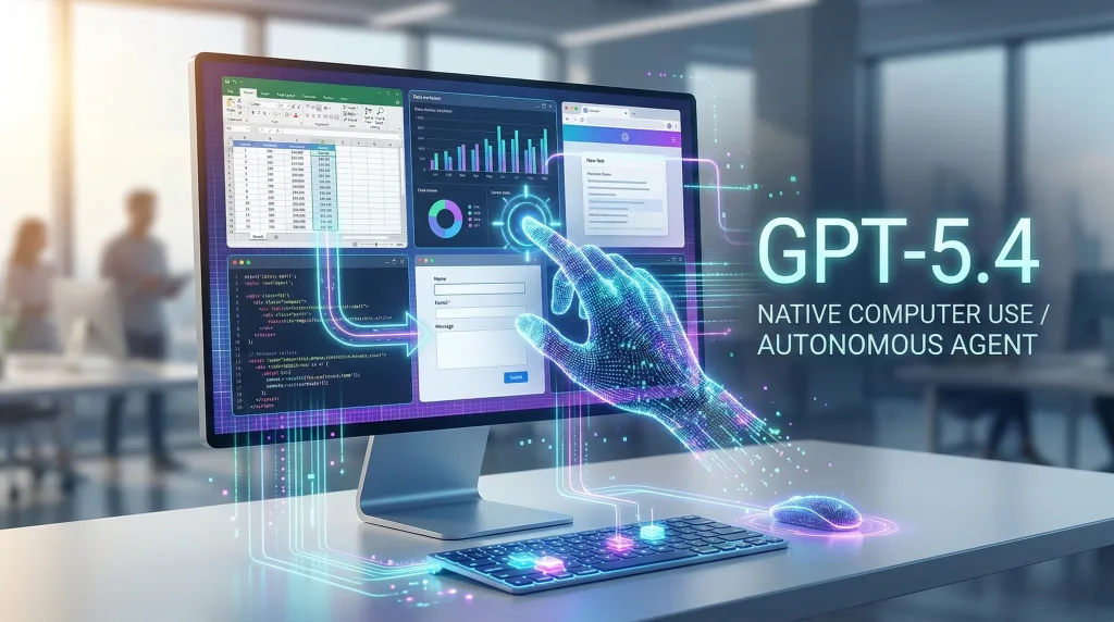 迎戰 Claude!OpenAI 震撼推出 GPT-5.4,百萬上下文與 AI 自主代理登場