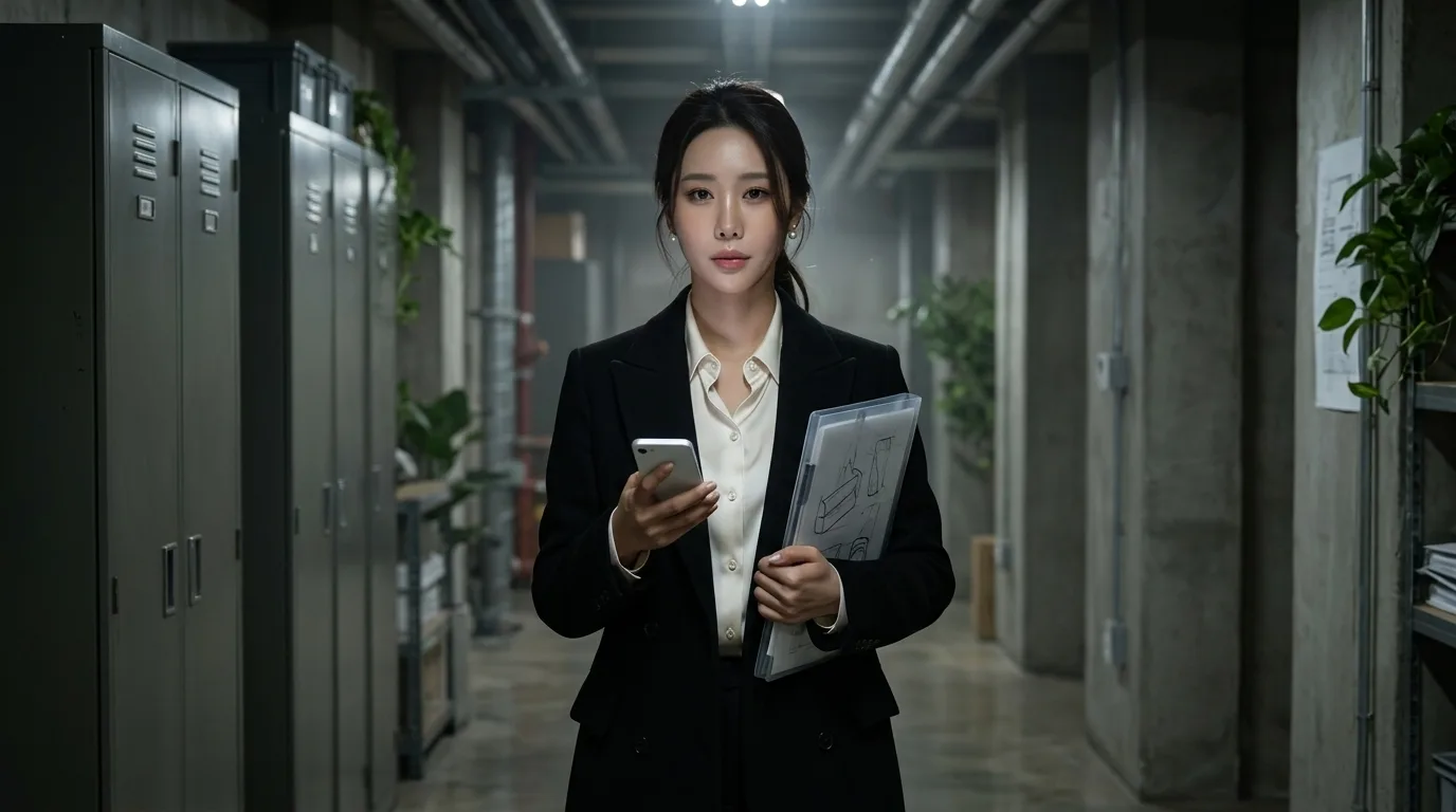 Lisa 的地下工坊有一張會發熱的舊設計圖