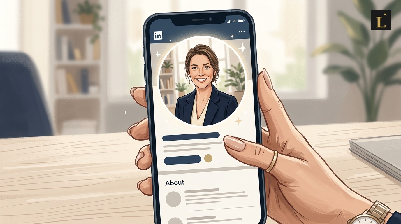 LinkedIn 專業頭像拼貼